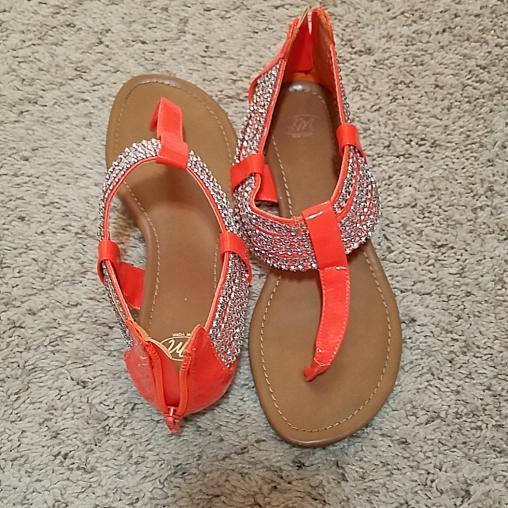 Rhinestone sandals